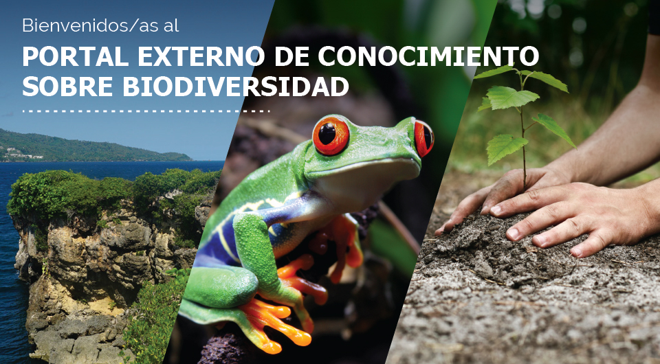 Banner portal externo de conocimiento sobre Biodiversidad