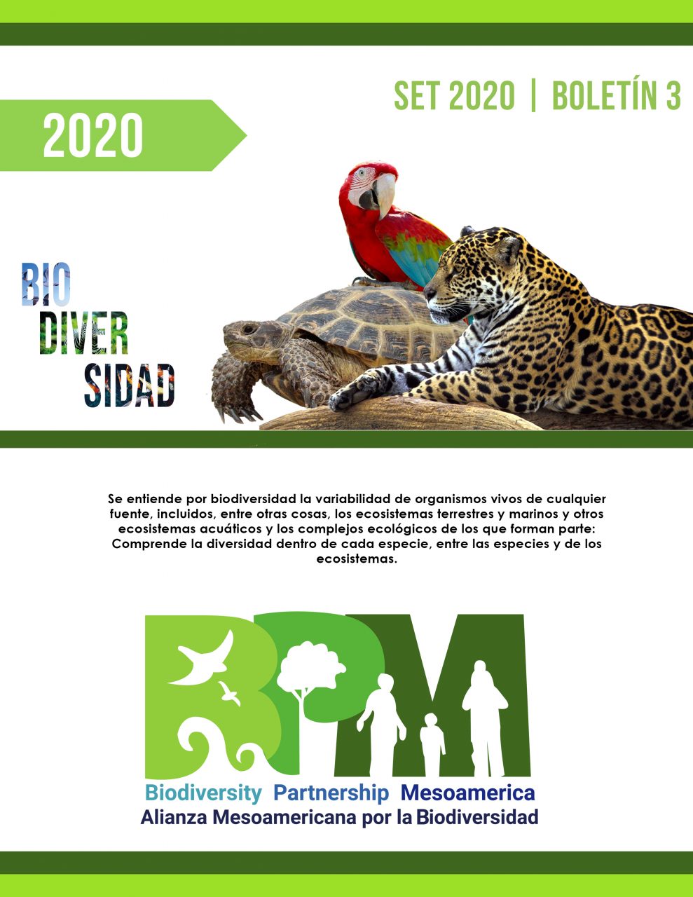 Biodiversity Partnership Mesoamerica (BPM) - III Boletín 2020