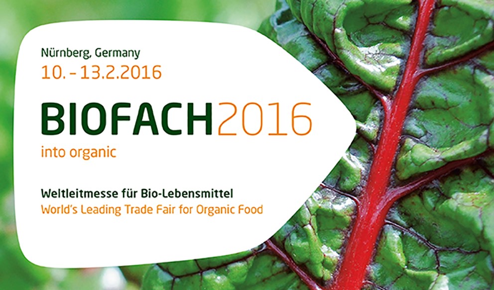 BIOFACH 2016 – Feria líder mundial de productos ecológicos